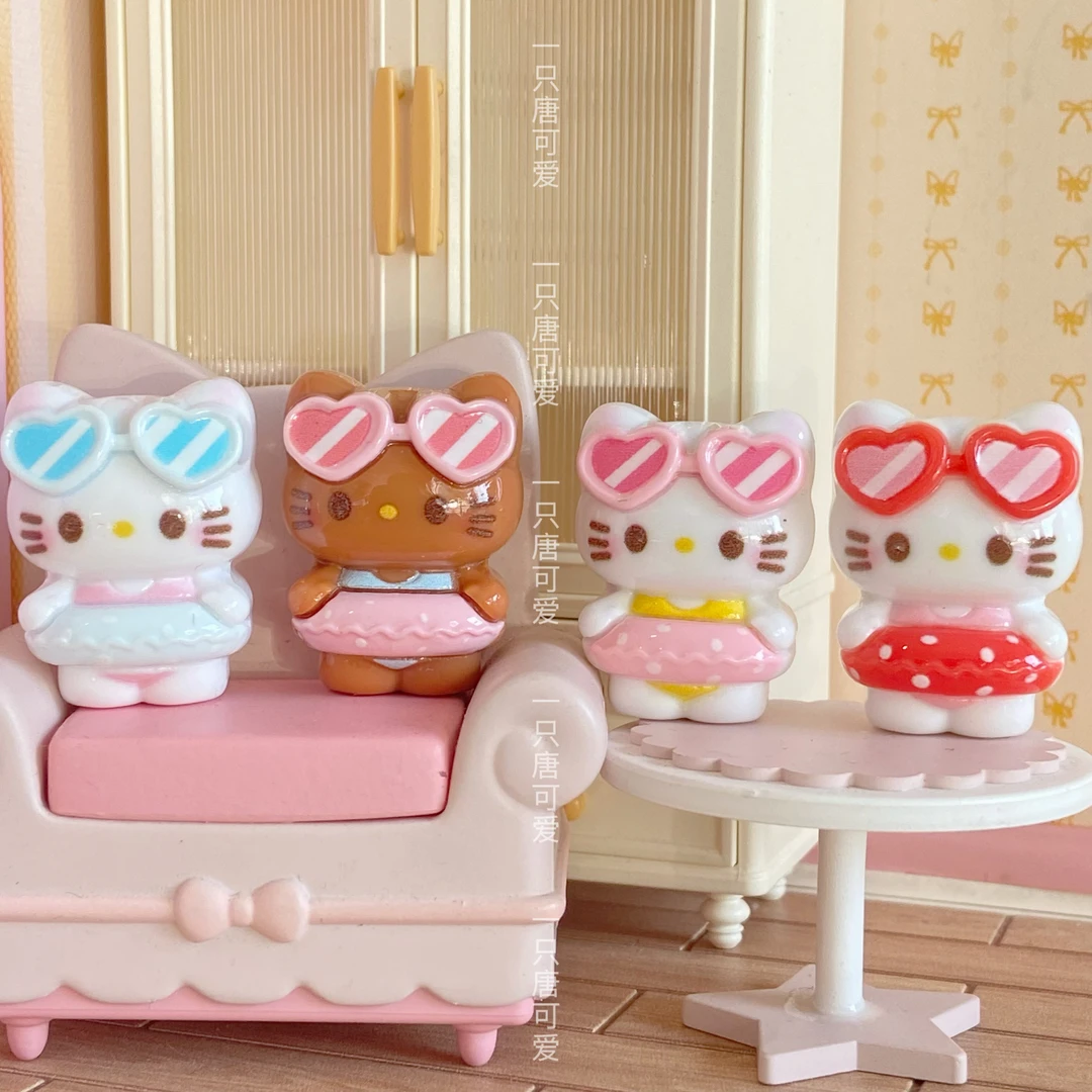 【唐可爱定制-泳圈kt】树脂材料配件卡通手工diy