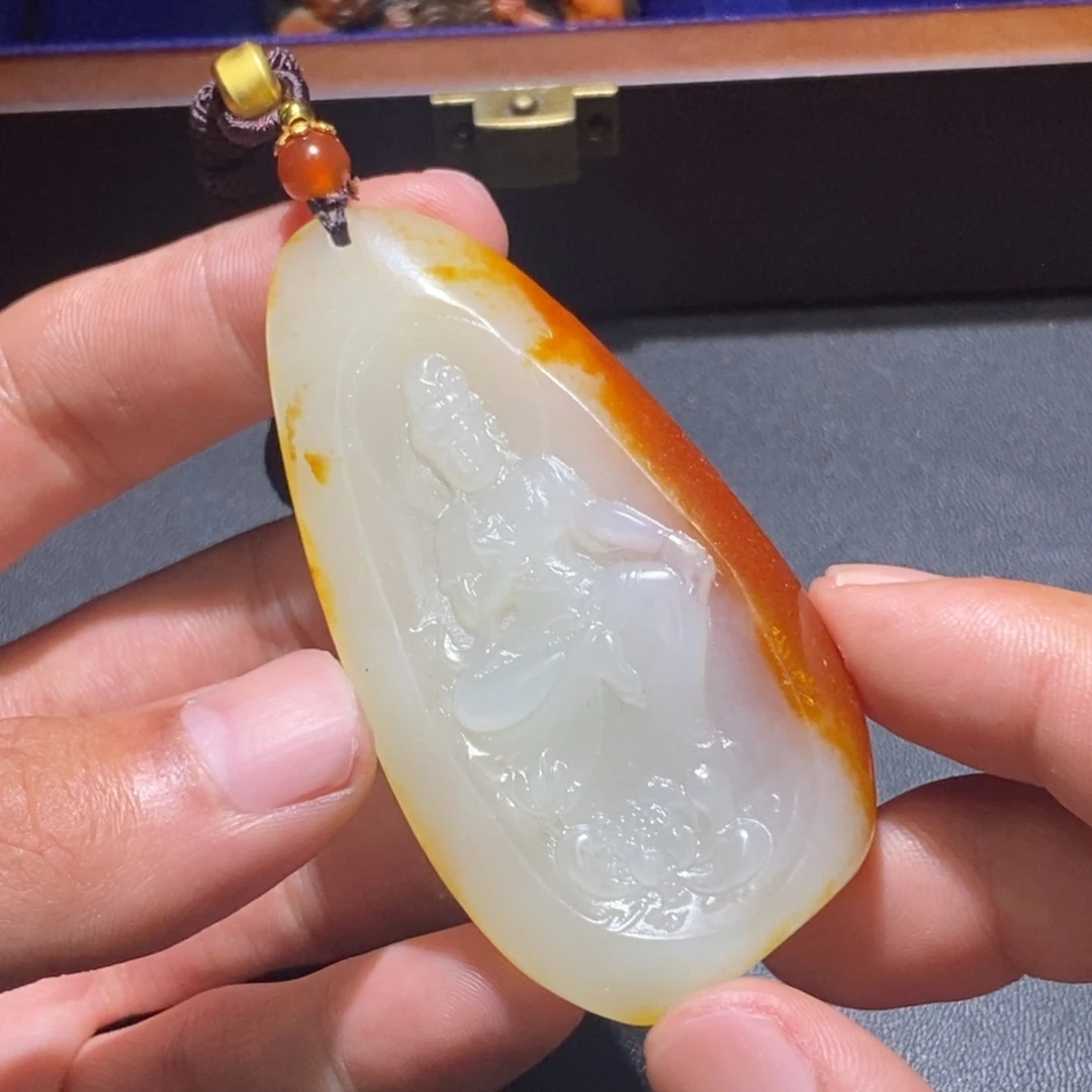 未镶嵌和田玉挂件d