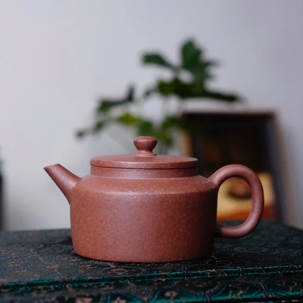 丰禾堂 逸公德钟 超小众小品 100cc 粗砂水潭紫泥 无敌质感