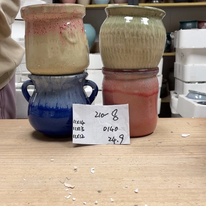 紫砂花盆多肉花盆微瑕8