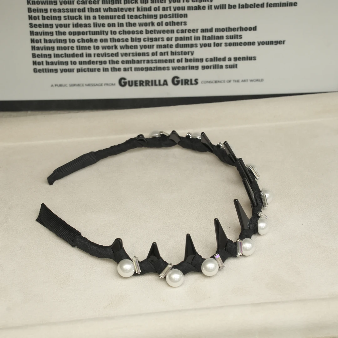 【发箍13】头大必入 不勒头日常百搭珍珠发箍