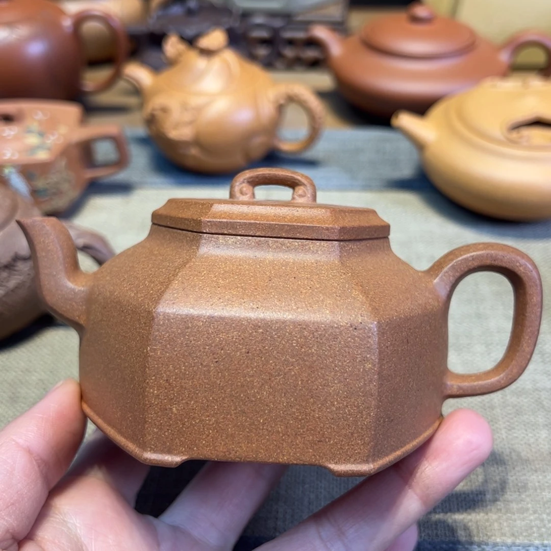 本*物容量200毫升，段泥，六方隐士