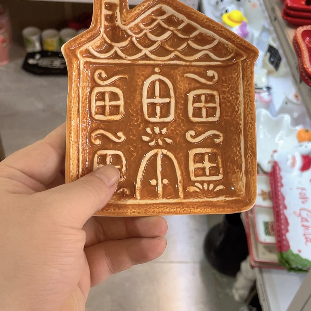 晴*陶瓷餐具家用盘子