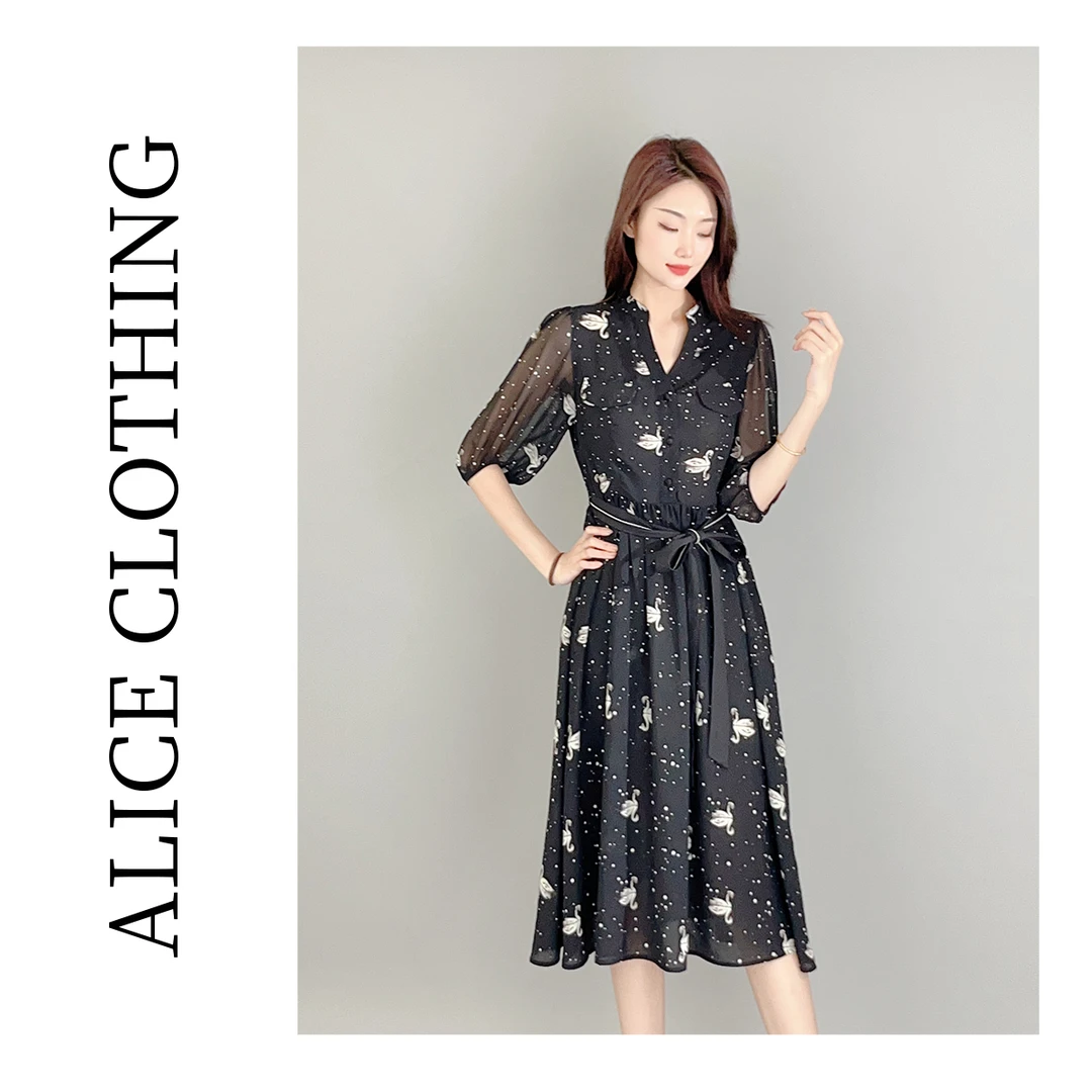 1【ALICE “天鹅湖”连衣裙】轻盈柔美 静谧飘逸 S2137700W