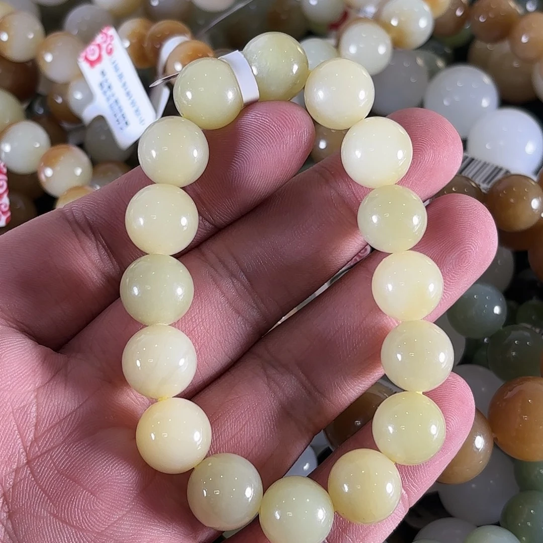 和田玉手链未镶嵌W209