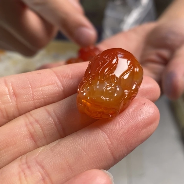 玛瑙/玉髓吊坠(不含链)未镶嵌