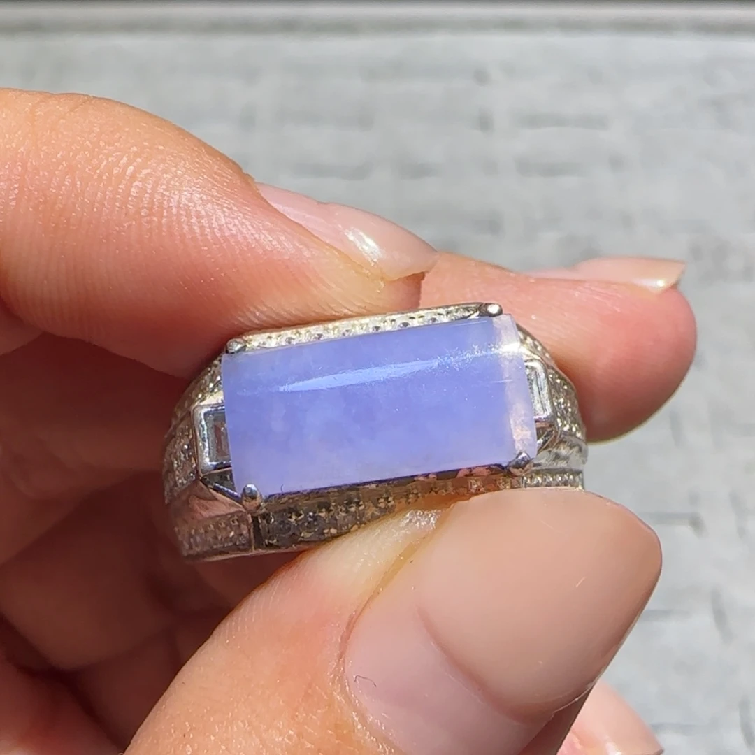 翡翠未镶嵌戒指翡翠