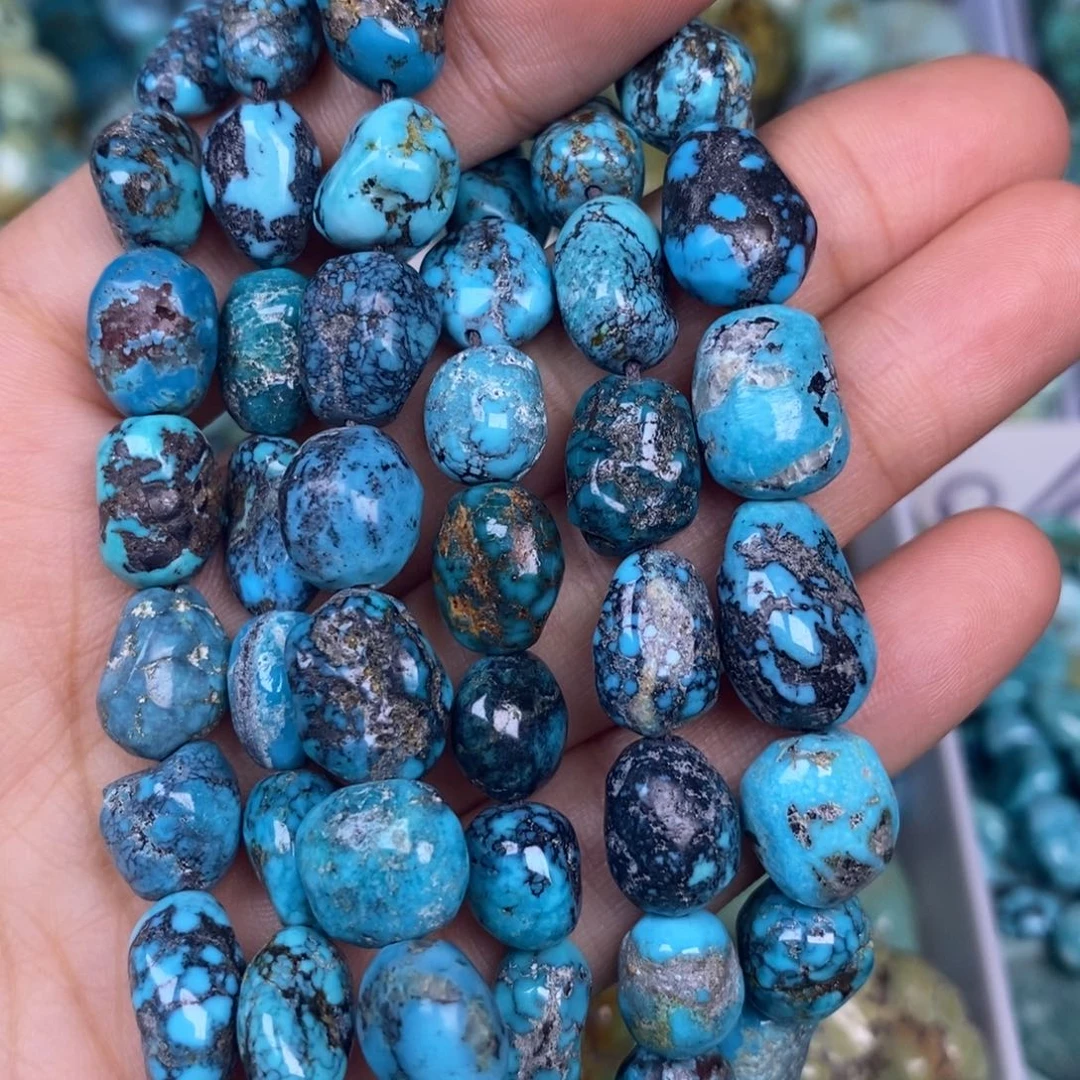 绿松石未镶嵌挂件