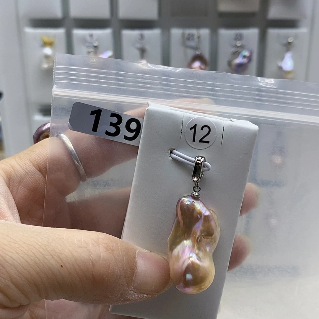 颈饰合金淡水珍珠