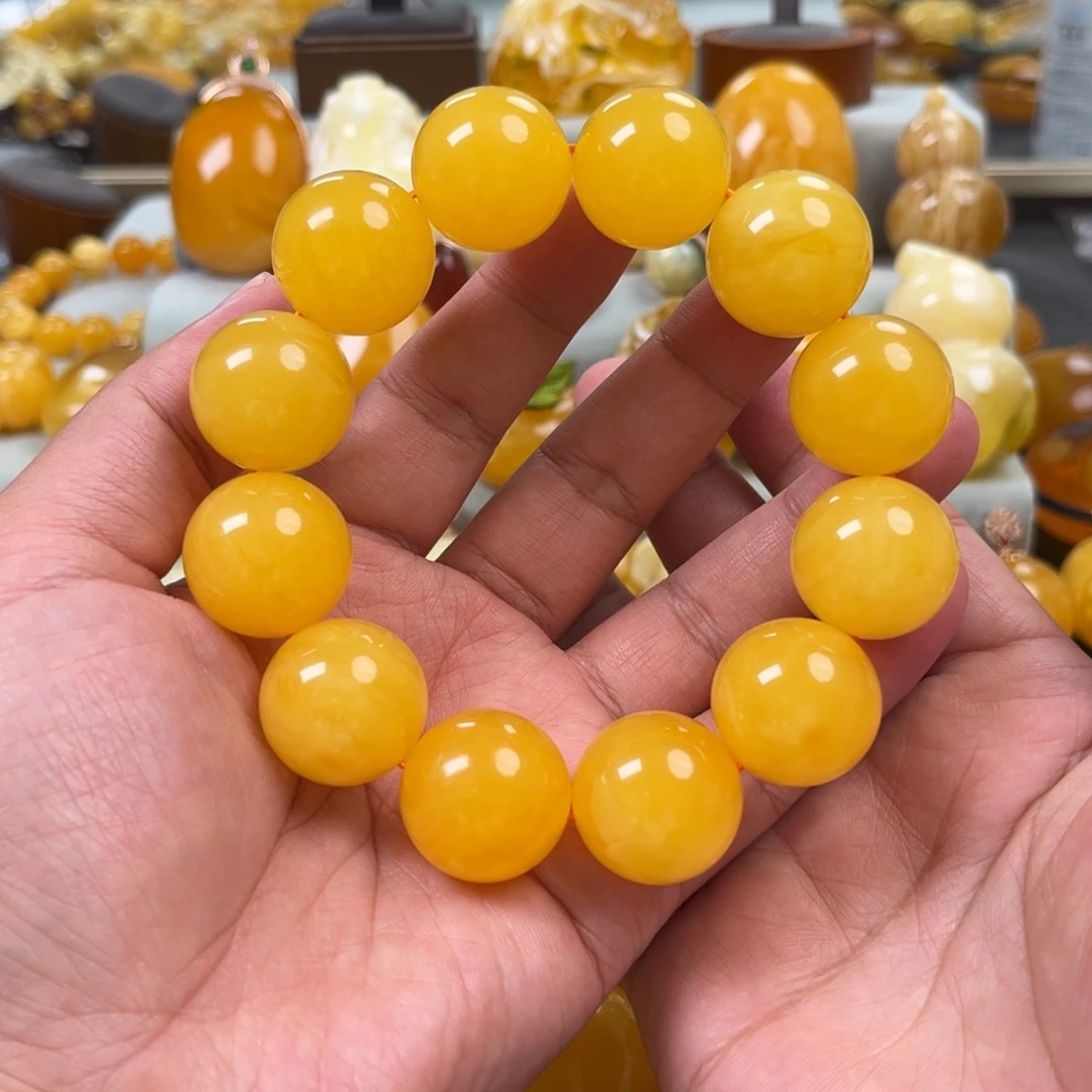 蜜蜡未镶嵌珠宝奇石