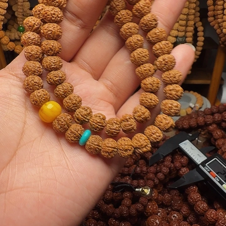 吊坠金刚菩提9mm双圈手持