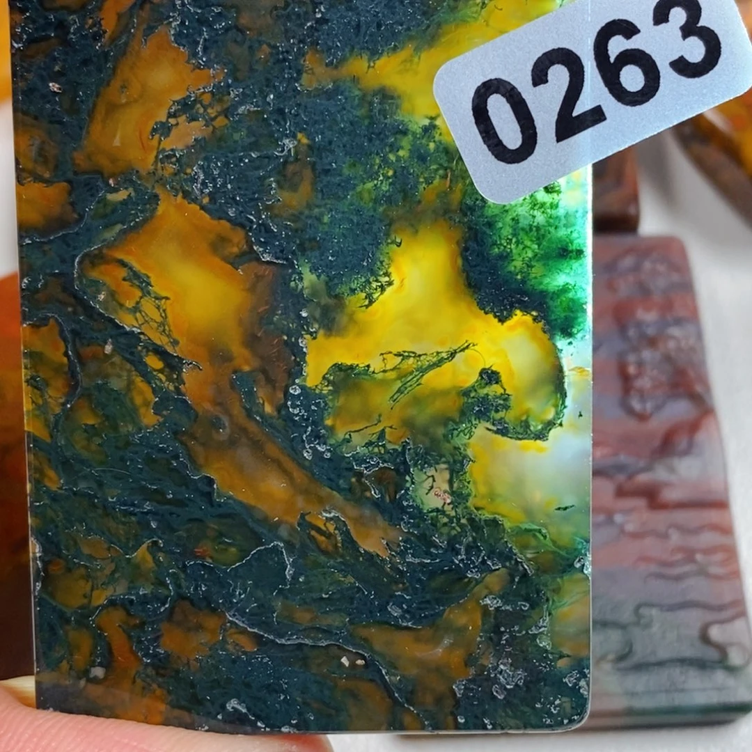 风***火玛瑙/玉髓未镶嵌颈饰