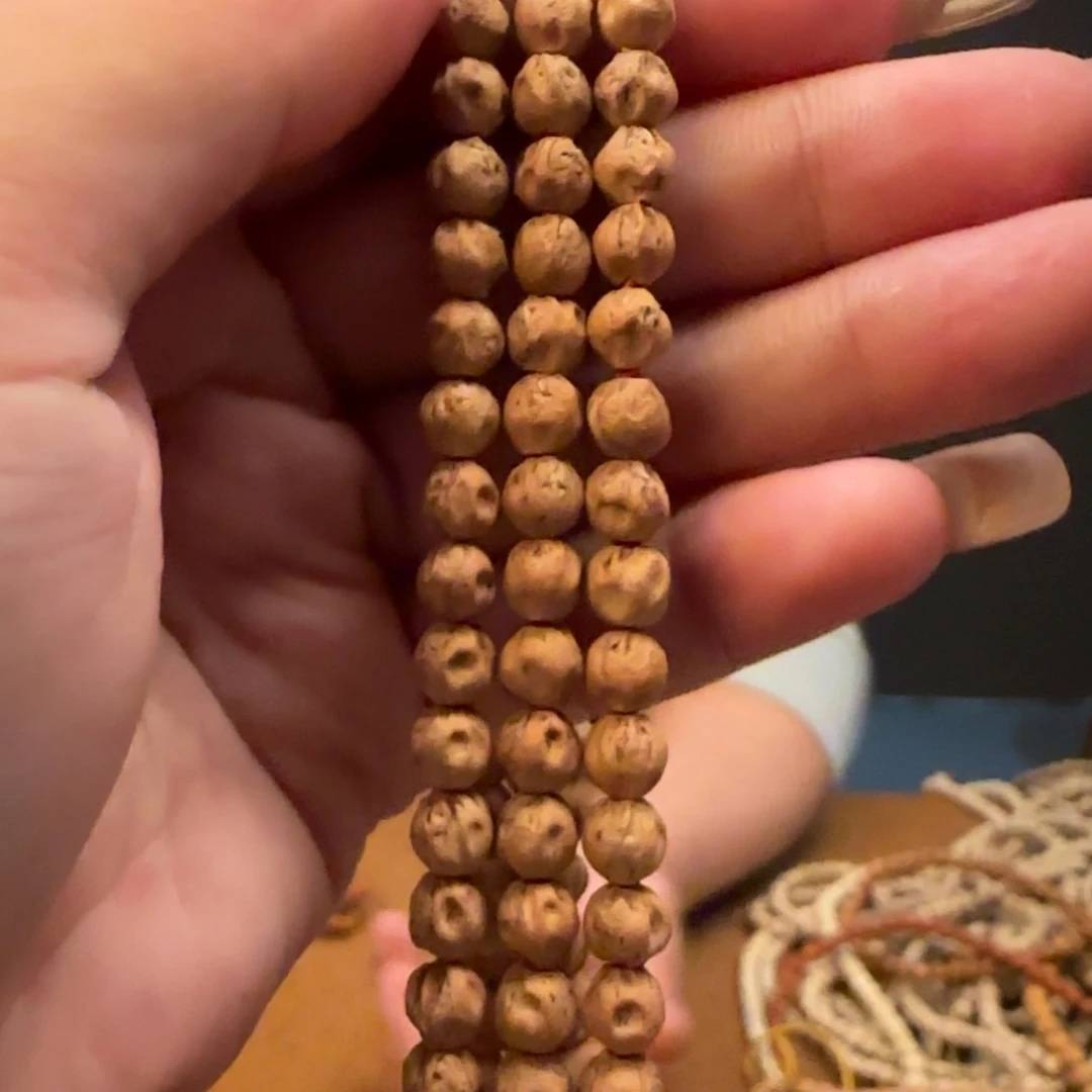 柏香籽/百香籽手串貔貅6