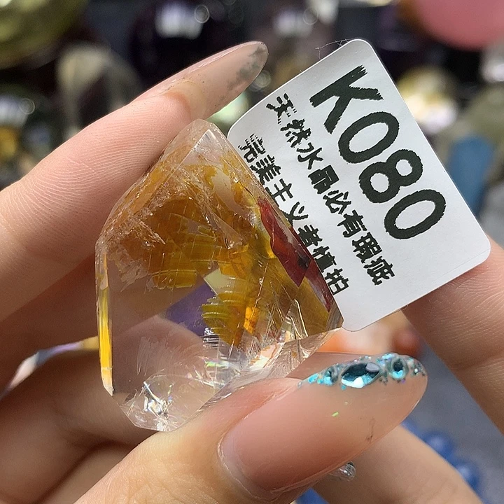 未镶嵌珠宝半成品水晶手把件