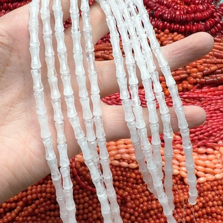 合金玛瑙/玉髓珠宝半成品一条5x12mmb s j