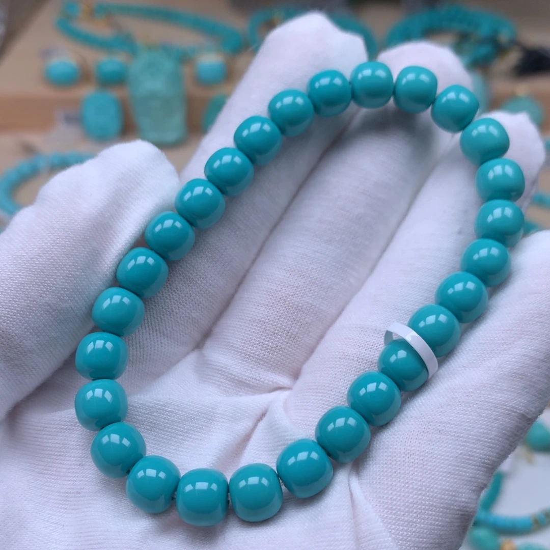 绿松石精品配饰未镶嵌D****W