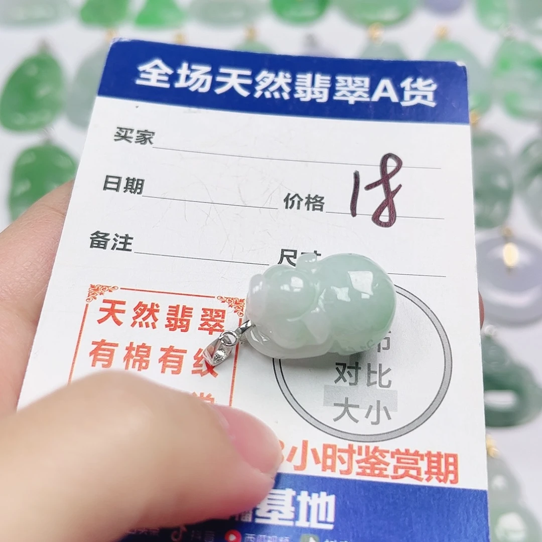 翡翠银S925镶嵌颈饰