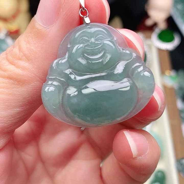 颈饰未镶嵌翡翠吊坠