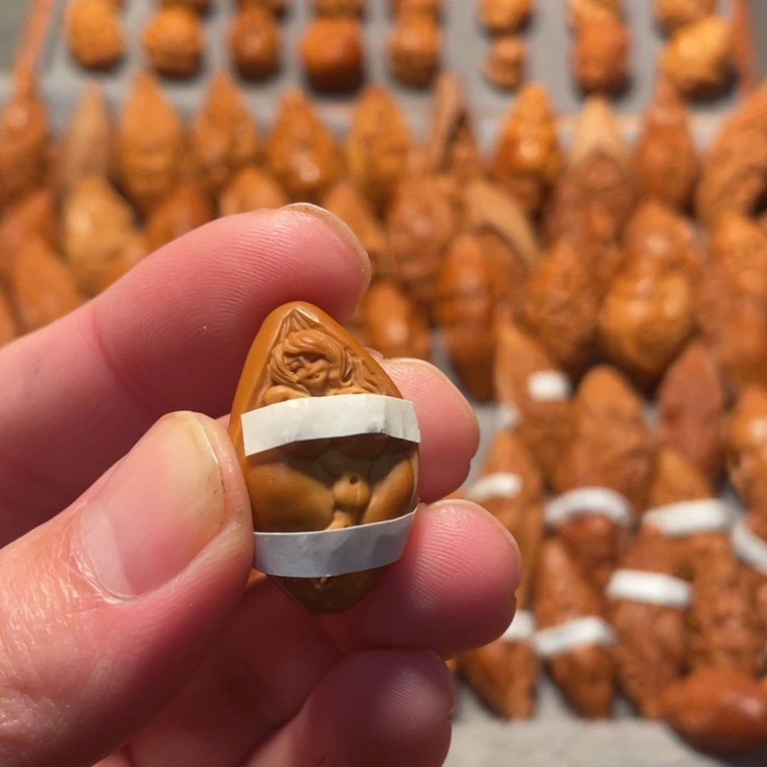 橄榄核手串/手链大漏生命美女