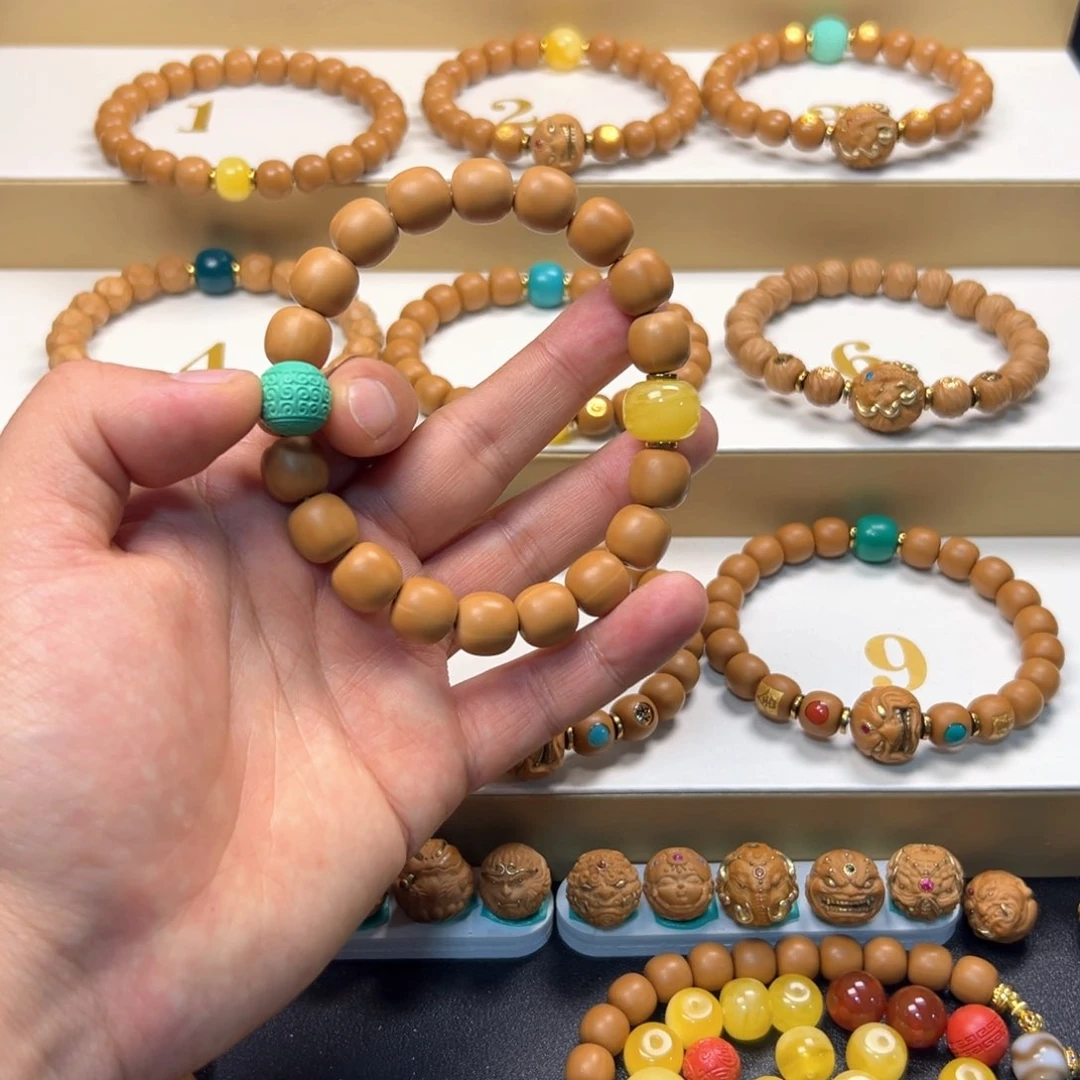 猴头核桃吊坠一**乐老型11➕配饰 原色精工