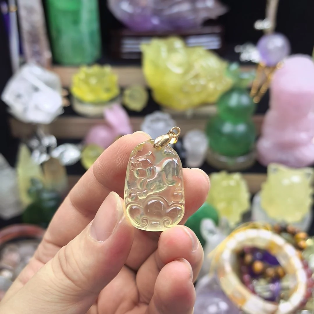 水晶未镶嵌摆件水晶摆件微瑕