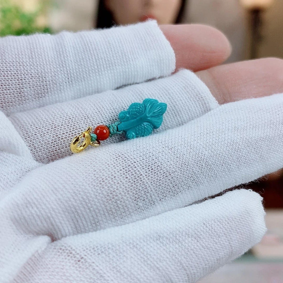 未镶嵌绿松石珠宝奇石