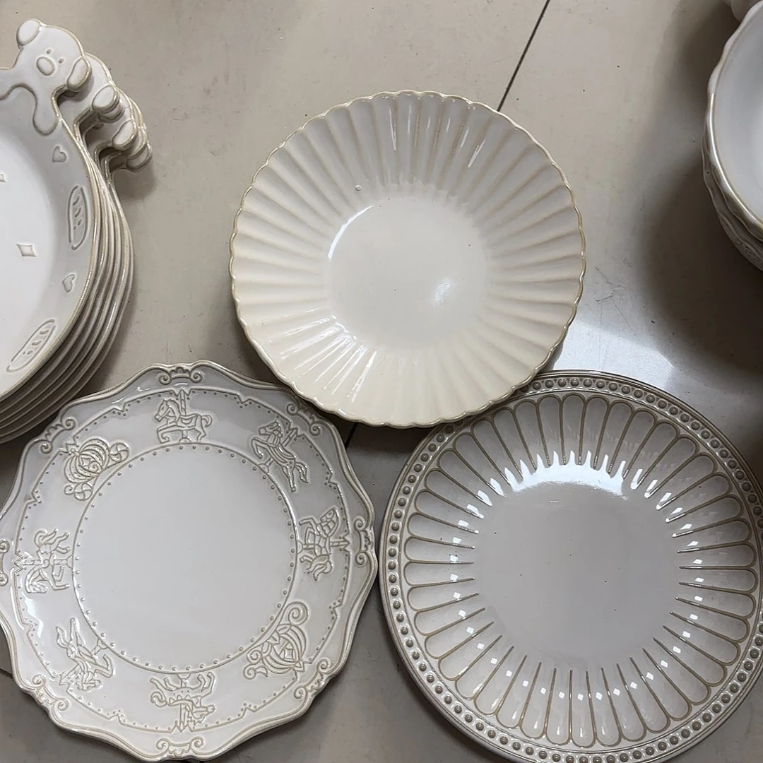 瓷片瑕疵特价陶瓷三件套