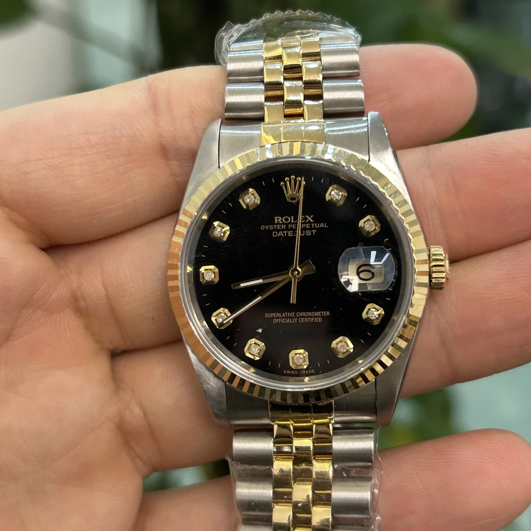 99新 Rolex/劳力士 表展日志型16233狗牙圈腕表/后钻/WHP030883