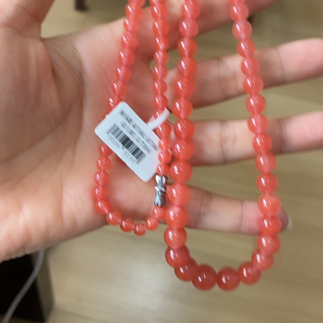 南红玛瑙未镶嵌颈饰南红项链未镶嵌