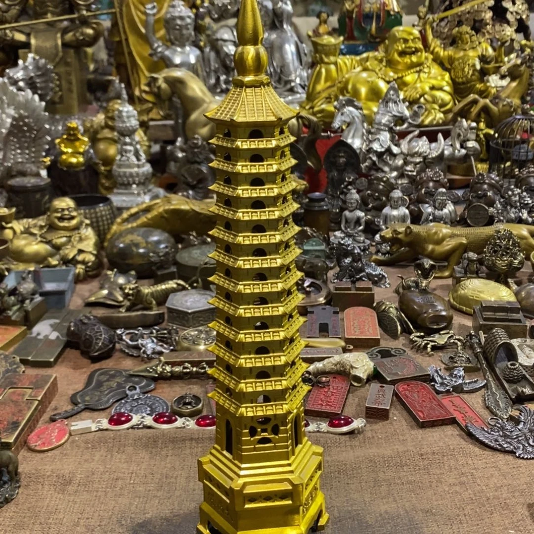 万***路铜铜韵精品桌面摆件