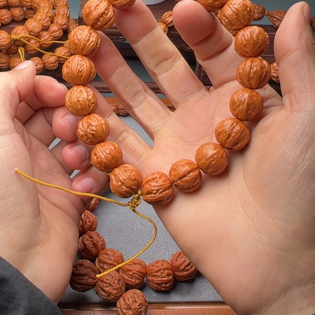 手串文玩核桃16龙珠正圆