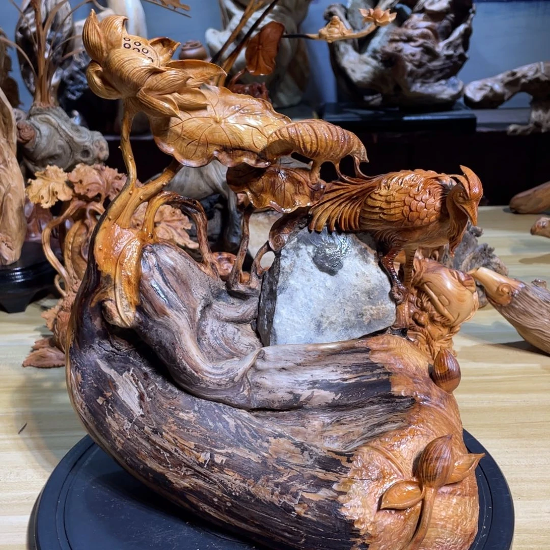 柏木太行崖柏工艺品