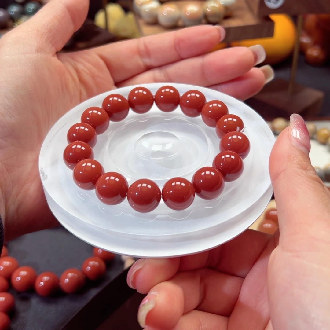 石英质玉手链未镶嵌一***心65