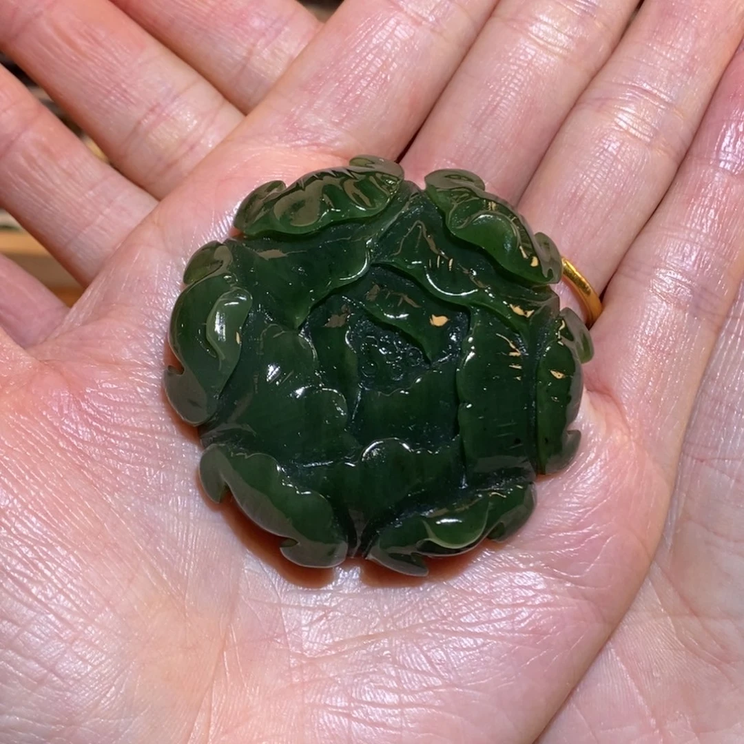 和田玉（碧玉）未镶嵌颈饰