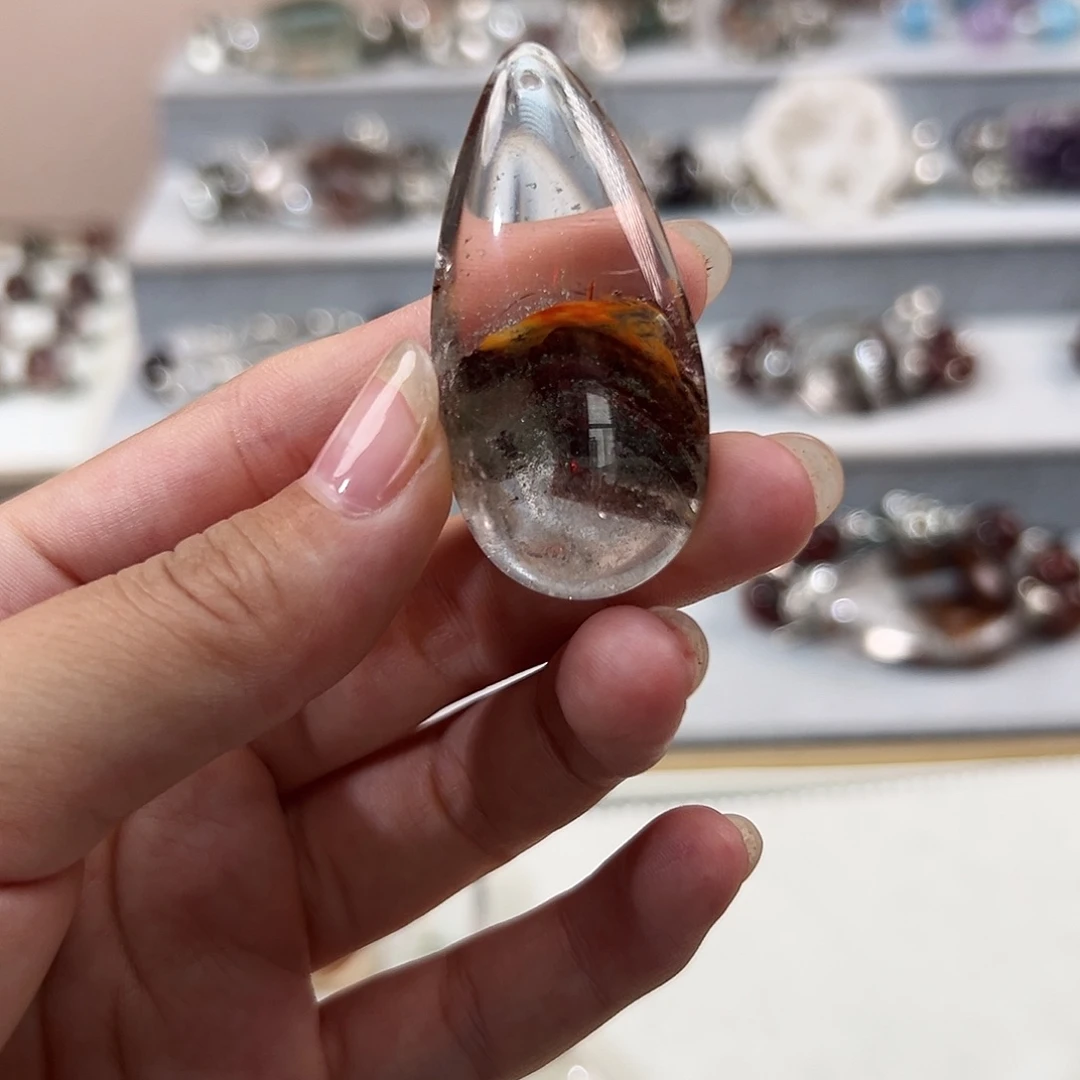 水晶手链合金橙***?手串