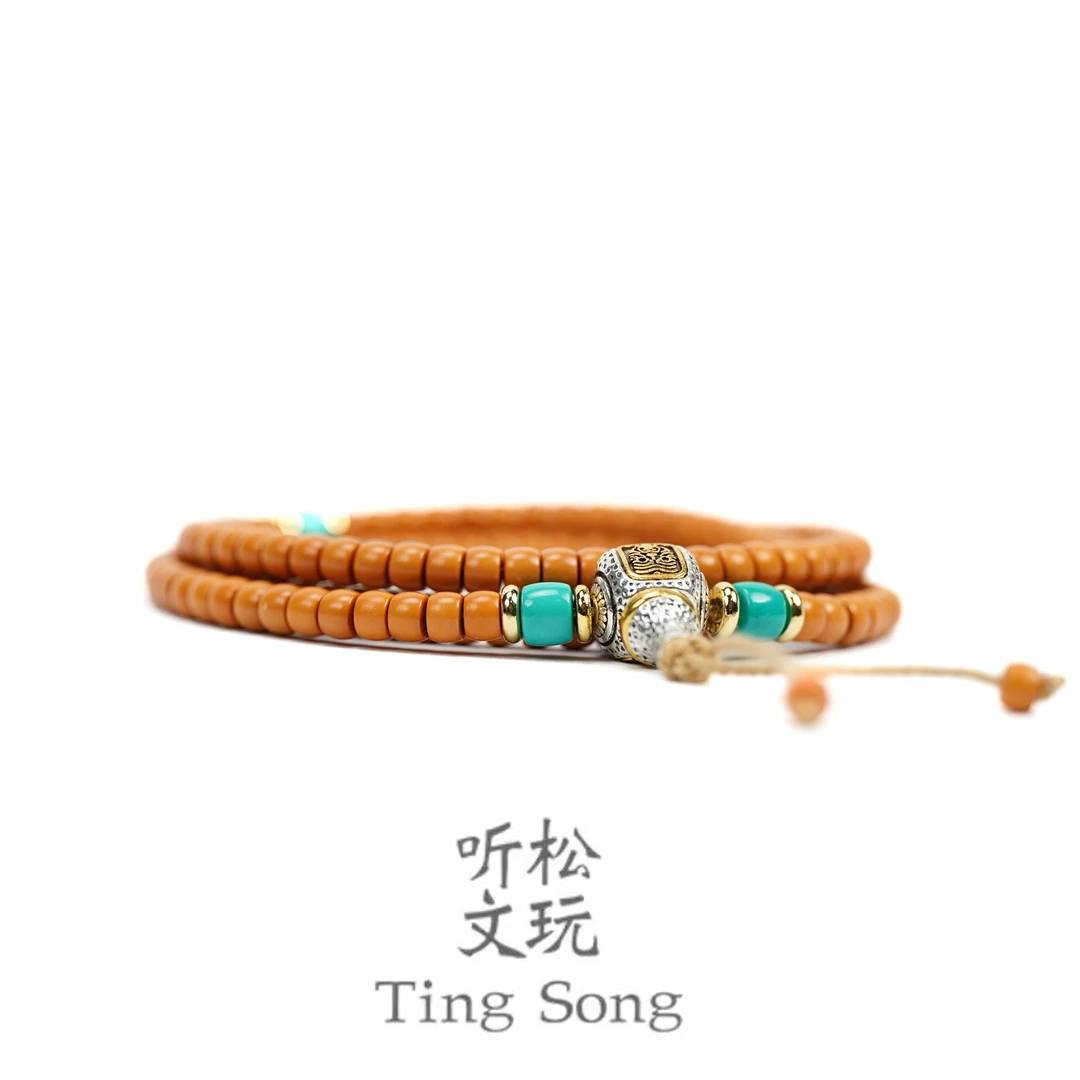 【听松文玩】5.0MM清水核尖脖挂sss级专拍链接