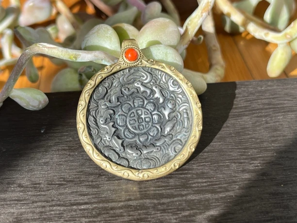 藏传朝天吼九宫八卦牌