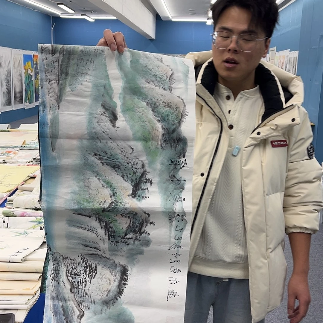 国画纯手绘作品欣赏