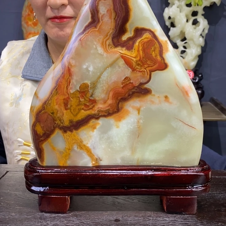 石材精品古青石摆件