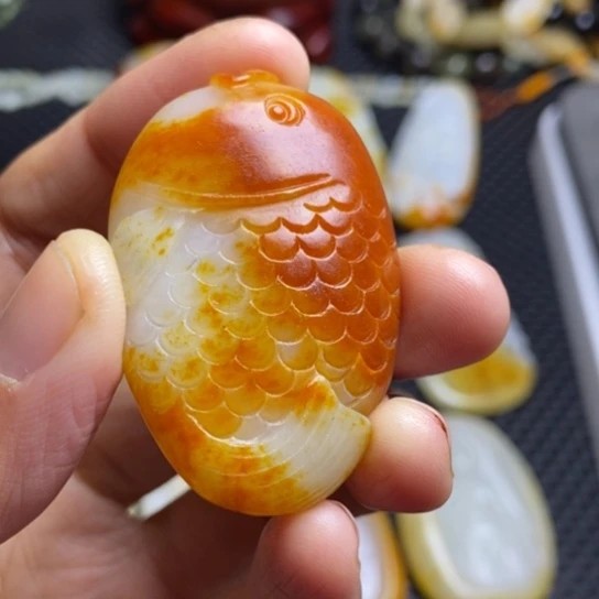 和田玉颈饰未镶嵌沈*明