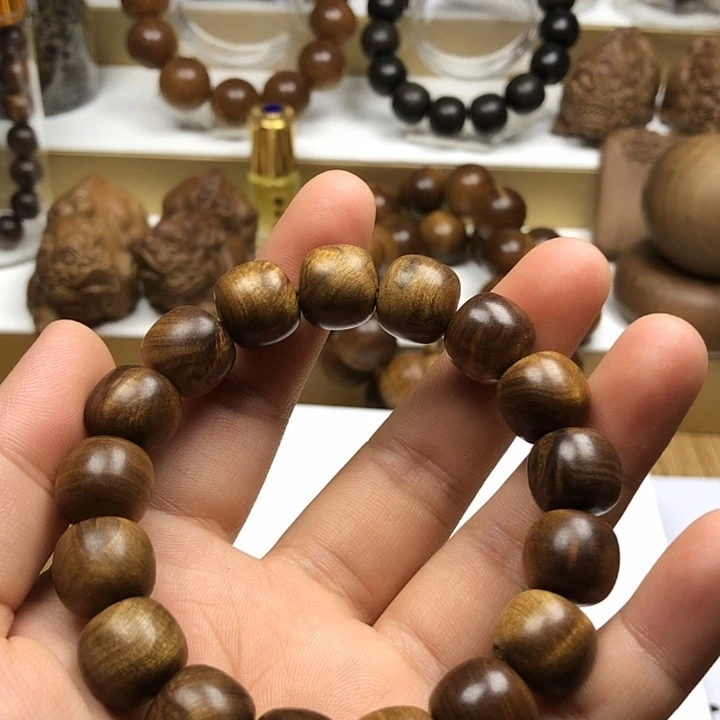 檀香木手串/手链饼*老山檀香12*13