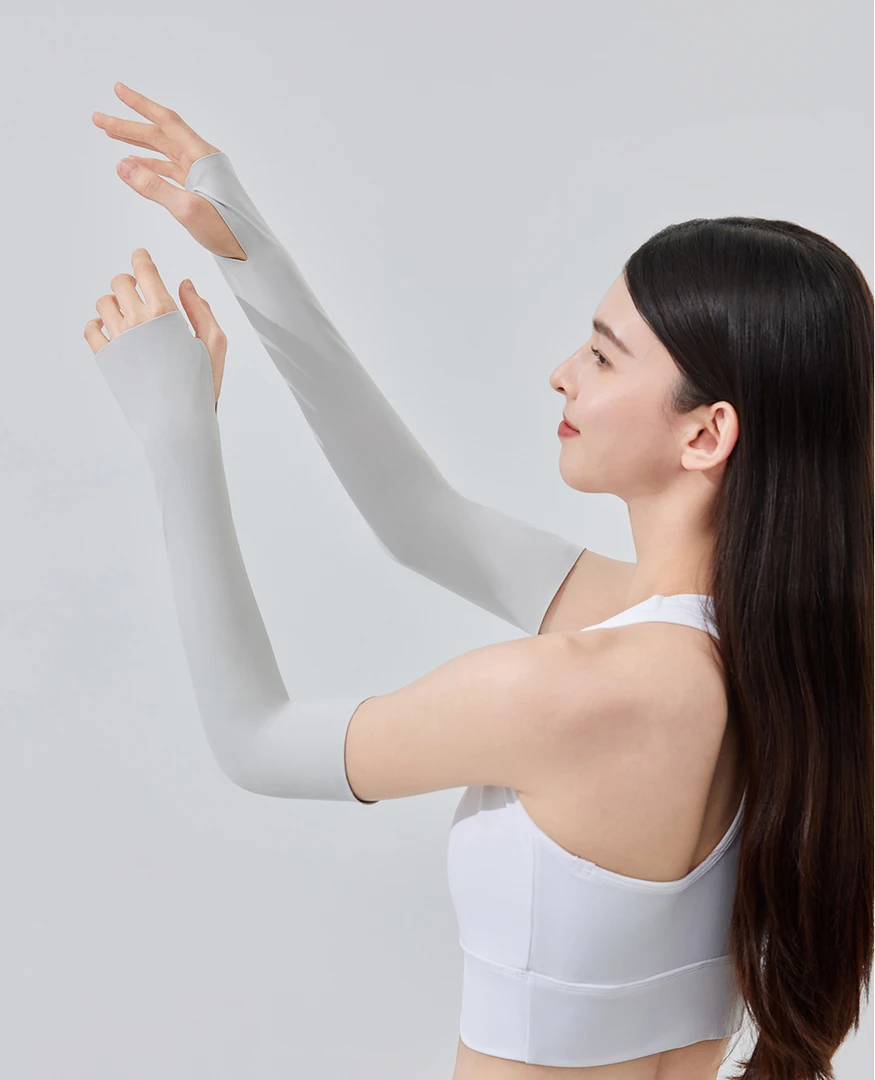 防晒冰袖玻尿酸沁肤冰袖V玻尿酸