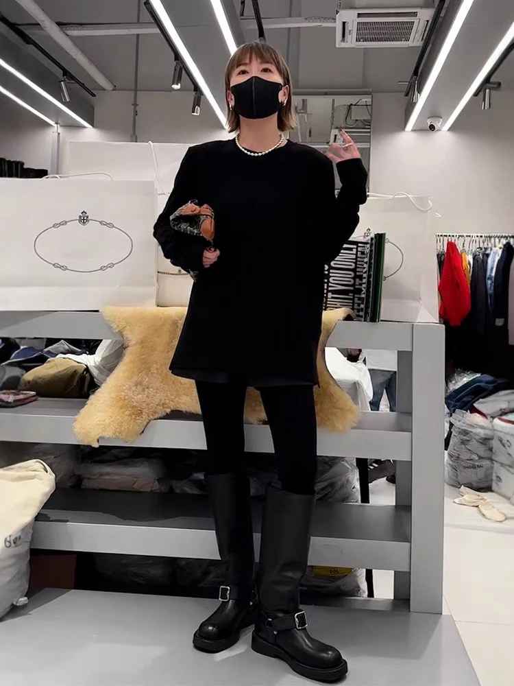 特价断码欧货2024秋冬新款厚底长靴