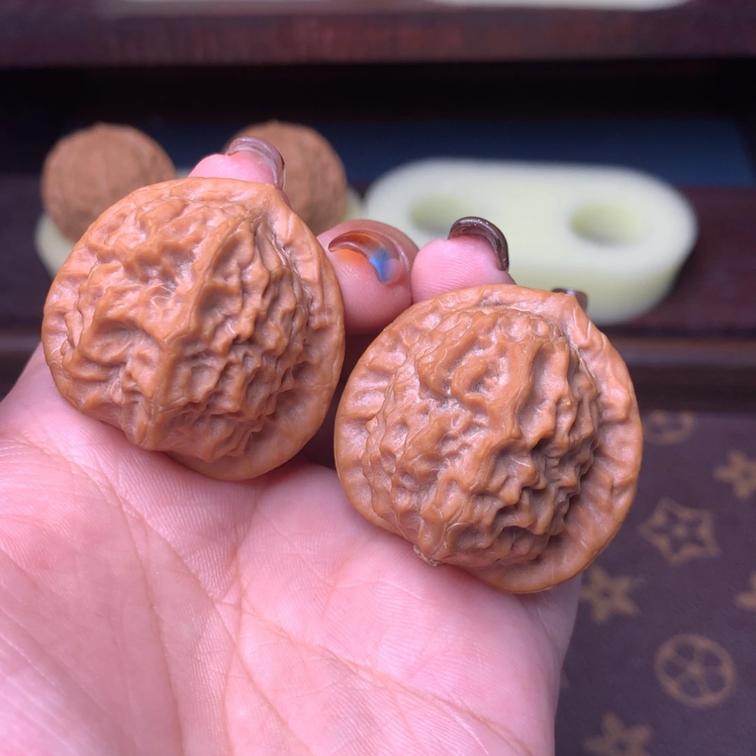 文玩核桃把件37瓷娃娃