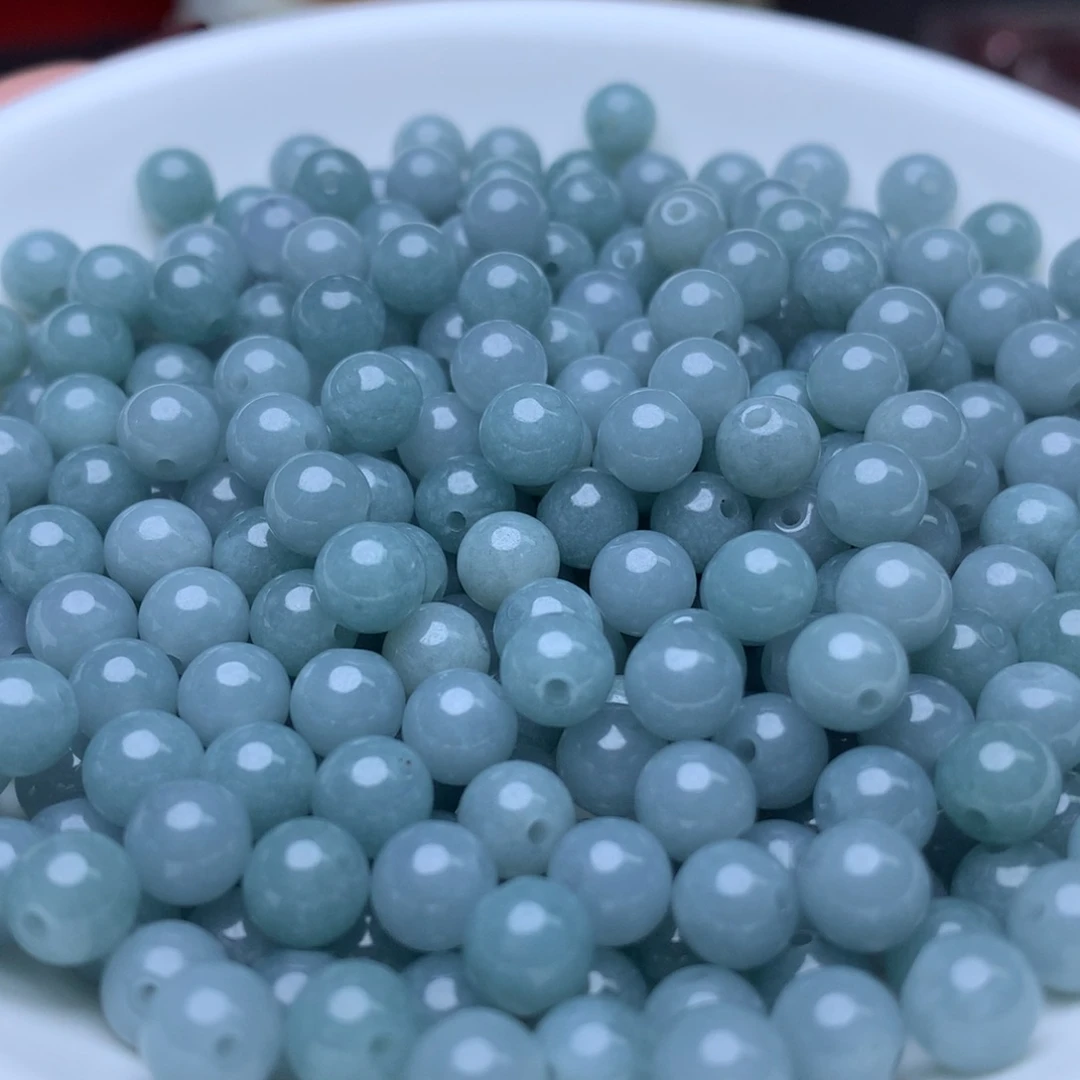 【闪购商品】翡翠手链未镶嵌卡6冰蓝水50个