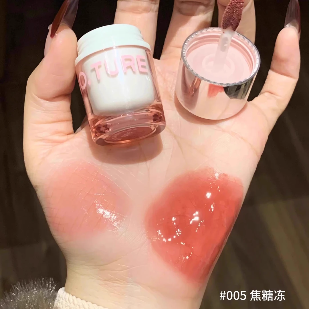 稚优泉气垫唇露QQ冻晶透锁光持色固体唇冻显白口红唇釉【热销畅品】