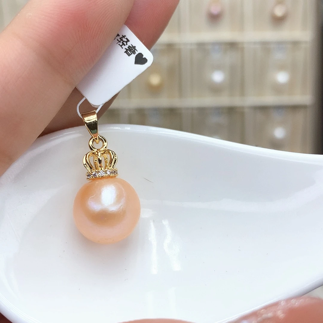 淡水珍珠合金吊坠(赠链)