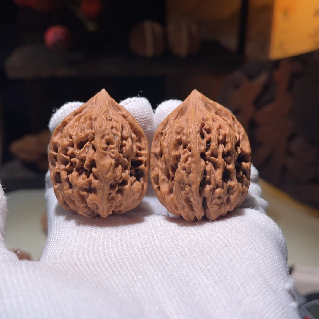 把件文玩核桃35 老对鸡全品