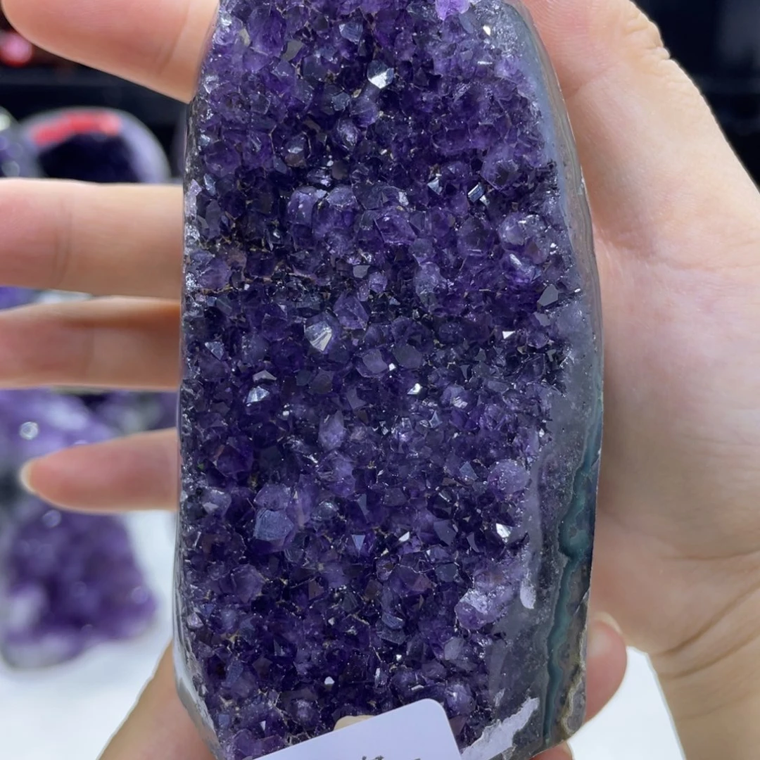 乌拉圭紫水晶摆件r719