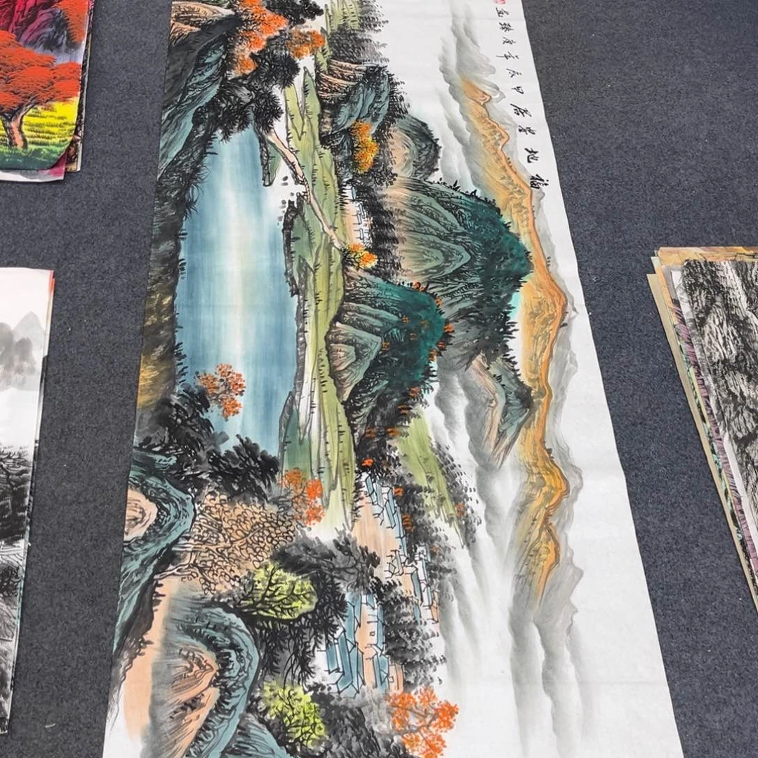 国画明月的直播间2